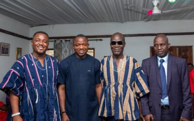 KBTH Board Chair and Management Team Visit Sempe Korle Bu Mantse and Korle Gonno Mantse