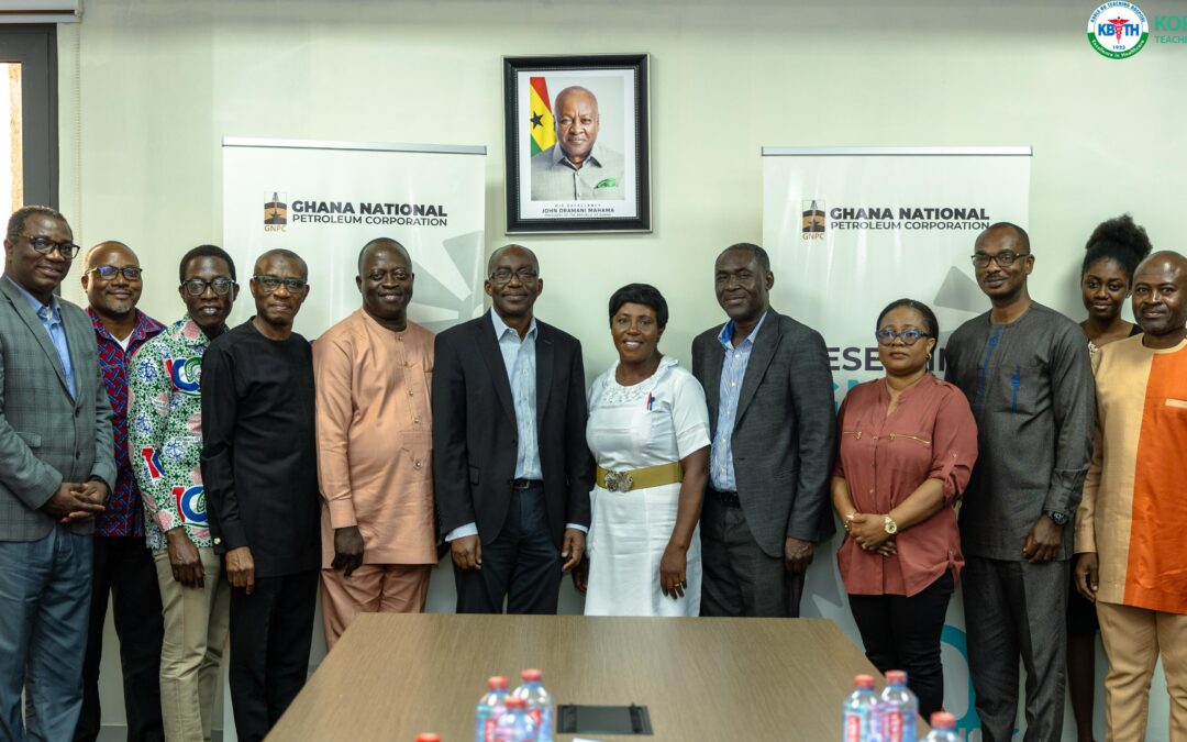 Korle Bu and GNPC Explore Strategic Partnership for Improved Healthcare