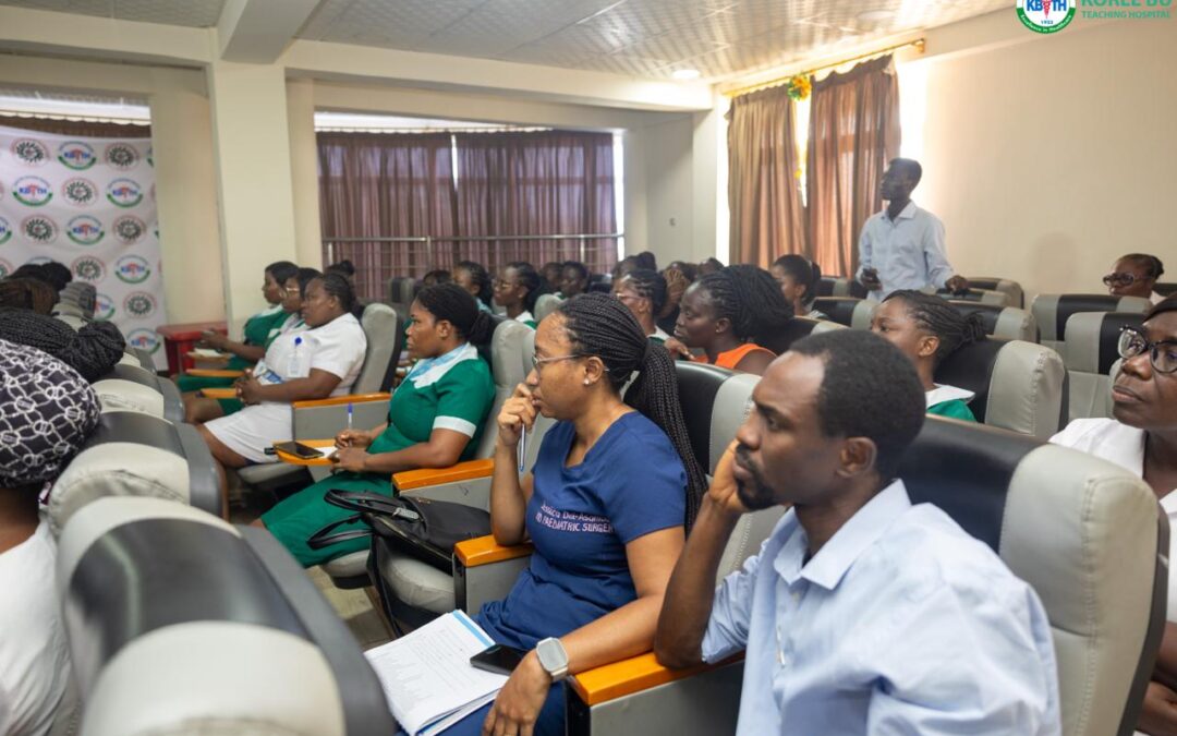 International Medical Team Trains over 60 Health Workers on Safer Male Circumcision at Korle Bu