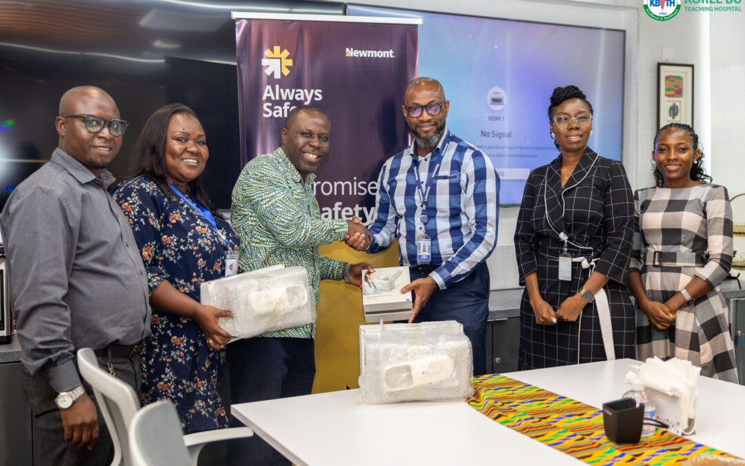 NEWMONT DONATES GH₵58,500 WORTH OF MEDICAL EQUIPMENT TO KORLE BU POLYCLINIC