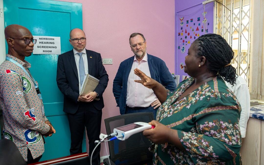 Austrian Government Reaffirms Support to Newborn Hearing Programme at Korle Bu